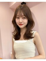 ボタン シブヤ(VOTAN SHIBUYA) 韓国ヘア/くびれヘア/前髪/顔まわりカット/くびれヘア