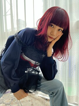 ネス(ness) depp red】×【wide bang】