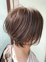 シャル 相模大野(shalu)&nbsp;抜け感ショート×アッシュベージュ