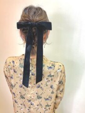 ディア(.eer) ''☆ ボブアレンジ // 三つ編み × 編みおろし ☆''