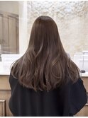 レイヤーロング/巻ける縮毛矯正