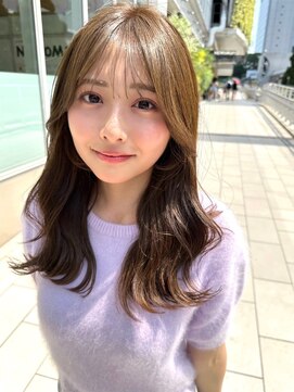 アンダーバーホワイト 静岡店(_WHITE) 韓国風ナチュラルロング