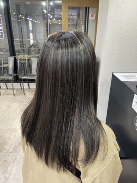 アジールヘア 所沢プロペ通り店(agir hair) エアリーロング美髪ケアブリーチハイライトカラー練馬所沢韓国