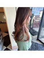 シャンプー ボーイ 宮崎柳丸店(SHAMPOO BOY) インナーカラー/ピンク