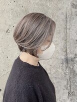 ヘアーデザイン グランツ 平成店(hair design Granz) ハイライト×白髪ぼかし