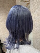 ヘアー ブランコ(hair Blanco) ダメージレスダブルカラーペールコバルト