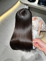 ロンドメリア 天神大名店(Lond Melia) ★くびレイヤー美髪エアリーロング似合わせカットピンクブラウン