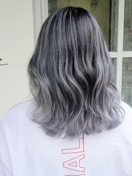 ヘアアンドビューティ ガーデン ベルモール店(HAIR AND BEAUTY GARDEN) ダブルカラーバレイヤージュインナーカラー白髪ぼかしハイライト