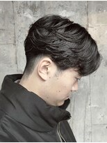 ソレイユ バイ アルフレッド(SOLEIL by alfRed)&nbsp;フェザーパーマ　メンズパーマ　似合わせ　20代