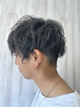 ソポレ(sopolle) ツーブロックゆる波センターパート