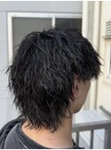 縦落ちパーマ/ツイストスパイラルパーマウルフ