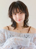 ガリカ 横浜(Gallica)&nbsp;動きのあるレイヤーウルフ×アッシュブラウン