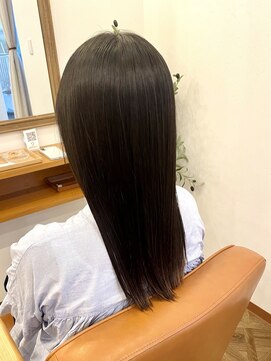 プティ 稲毛(Petit) 久しぶりの縮毛矯正で乾かすだけでまとまる簡単スタイリングヘア