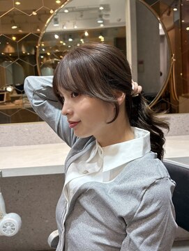 ルームバイシー 新宿(Loom. by Sea) ◇◇イメチェン×美髪[ワイドバング/韓国/新宿/顔まわり]