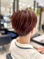 ワーズ フウ(Words-fuu) ツヤ感や流れを意識した上品な大人ショートスタイル