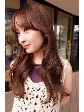 エン クラン バイ ヘッドライト たまプラーザ南口店(en. clan by HEADLIGHT) ウォームベージュ/秋冬カラー/顔まわりレイヤー/たまプラーザ