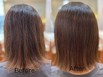 マミーコー 本店(Mammy Co.)の写真/本質的な髪質改善で素髪から美しくなるメイクティ！まとまりにくい髪も、驚くほど扱いやすくなって楽チン♪