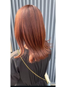 ヘアーメイク グレース ヴィヴィ(HAIR MAKE GRACE ViVi) アプリコットオレンジ