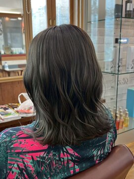 トップヘアー 総社駅南店(TOP HAIR) 【TOPHAIR】オリーブグレージュ×TEN