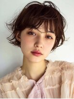 アンドレイ 表参道(andrey)&nbsp;着物ヘア/ダークアッシュ/ミディアムレイヤーカット/表参道