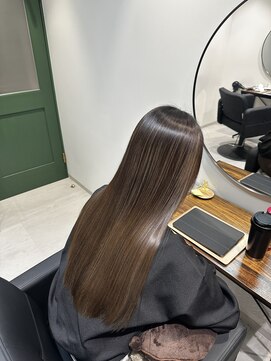 コル 市川(cor) 再整ケアカラー(髪質改善)×ベージュカラー