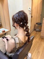 ソスウ 浜松町(SoSu) 編み下ろしヘア