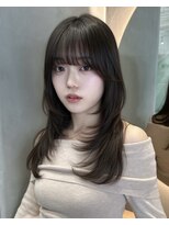 ミンクス 原宿店(MINX) 韓国風セミロングレイヤー