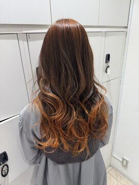 ケンジ 平塚 アネッタ(KENJE annetta) グラデーションカラー/ぼかしハイライト