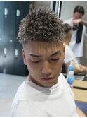 MEN'S/ツイストピンパーマ/ハイライト/ジェットモヒカン