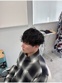 シャドウパーマ　メンズ