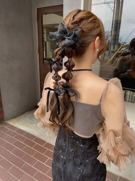 エンス 新潟駅(en:s) △ribbon hair