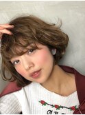 くすみカラー＋ミニボブ【流山髪質改善イルミナカラー取扱】