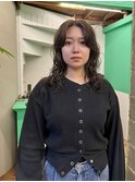くしゃくしゃレイヤーパーマ