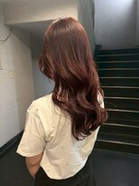 パーミル ヘア クマモト(permille ‰ hair Kumamoto)&nbsp;ピンクラベンダー×巻き髪