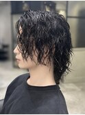men's/ツイストスパイラル/リバースセンターパート/池袋/メンズ