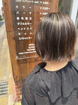 コス(COS) 【COS/平塚/加藤】白髪ぼかしハイライト