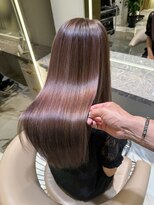 アース 渋谷店(HAIR&MAKE EARTH)&nbsp;艶感ロング美髪縮毛矯正