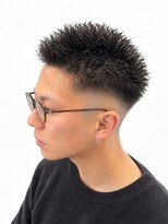 シザーズ(SCISSORS)&nbsp;フェード、スパイキーショート
