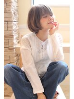 レウナ 外苑前(Reuna)&nbsp;おとな可愛い・シルエットが綺麗なカジュアルボブ