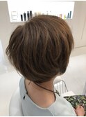 髪を芯からドーピング?  艶ありふんわりショート