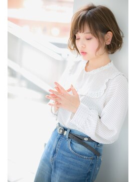 ユーフォリア 新宿通り(Euphoria) 【Euphoria】☆ふわりエレガンス☆ヨーロピアンベージュボブ