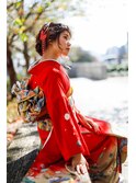 成人式ヘアセット&着付け