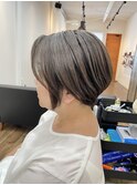 souko.ショートバレイヤージュ白髪染め