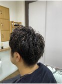 ツーブロツイストパーマ