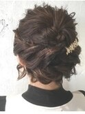 王道編み込みアレンジ☆