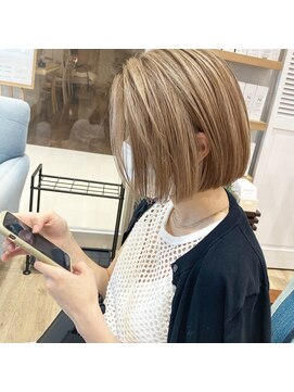 ルーフ 町田店(LUFE) 【LUFE町田】シアベージュハイトーンカラー　担当三宅