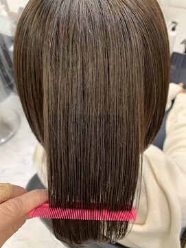 エスカーラ 表参道(THE ESCALA) @m_ayu/ボブルフ/ショコラベージュ/タビラマユミ