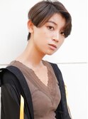 乾かすだけで決まるジェンダーレスハンサムショート