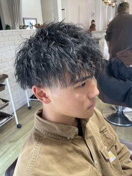 ジュエ ヘアー デザイン(Jue hair design) ツイストマッシュ/刈り上げショート