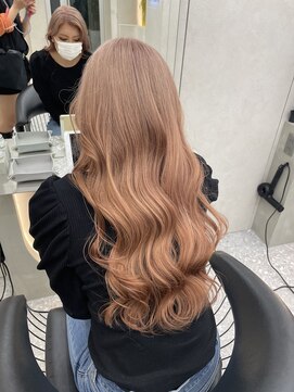 ロンド マーレ 天神大名店(Lond mare) イメチェン/チェリーブラウン/フェミニン/ダークアッシュ/束感